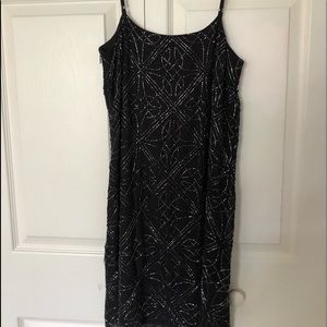NWT Needle & Thread black short dress size 6